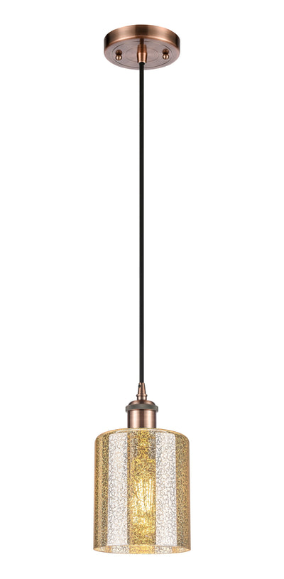 Ballston Mini Pendant Antique Brass Finish