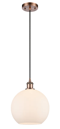 Ballston Mini Pendant Cast Brass Antique