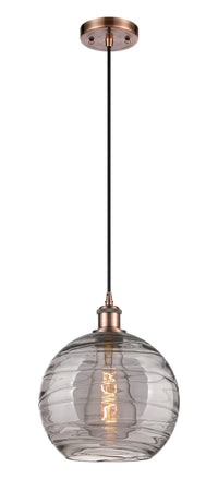 Ballston Mini Pendant Antique Brass Finish