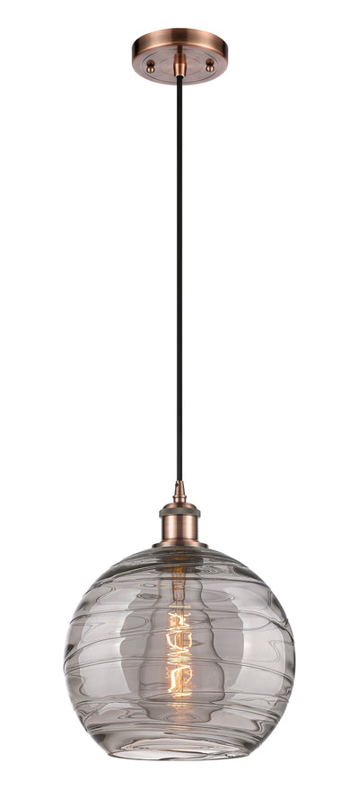 Ballston Mini Pendant Antique Brass Finish
