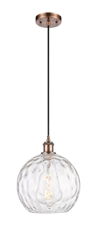 Ballston Mini Pendant Antique Brass Finish
