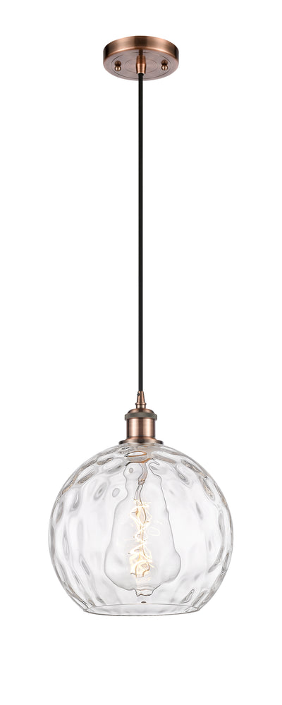 Ballston Mini Pendant Antique Brass Finish