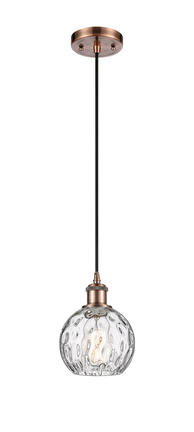 Ballston Mini Pendant Antique Brass