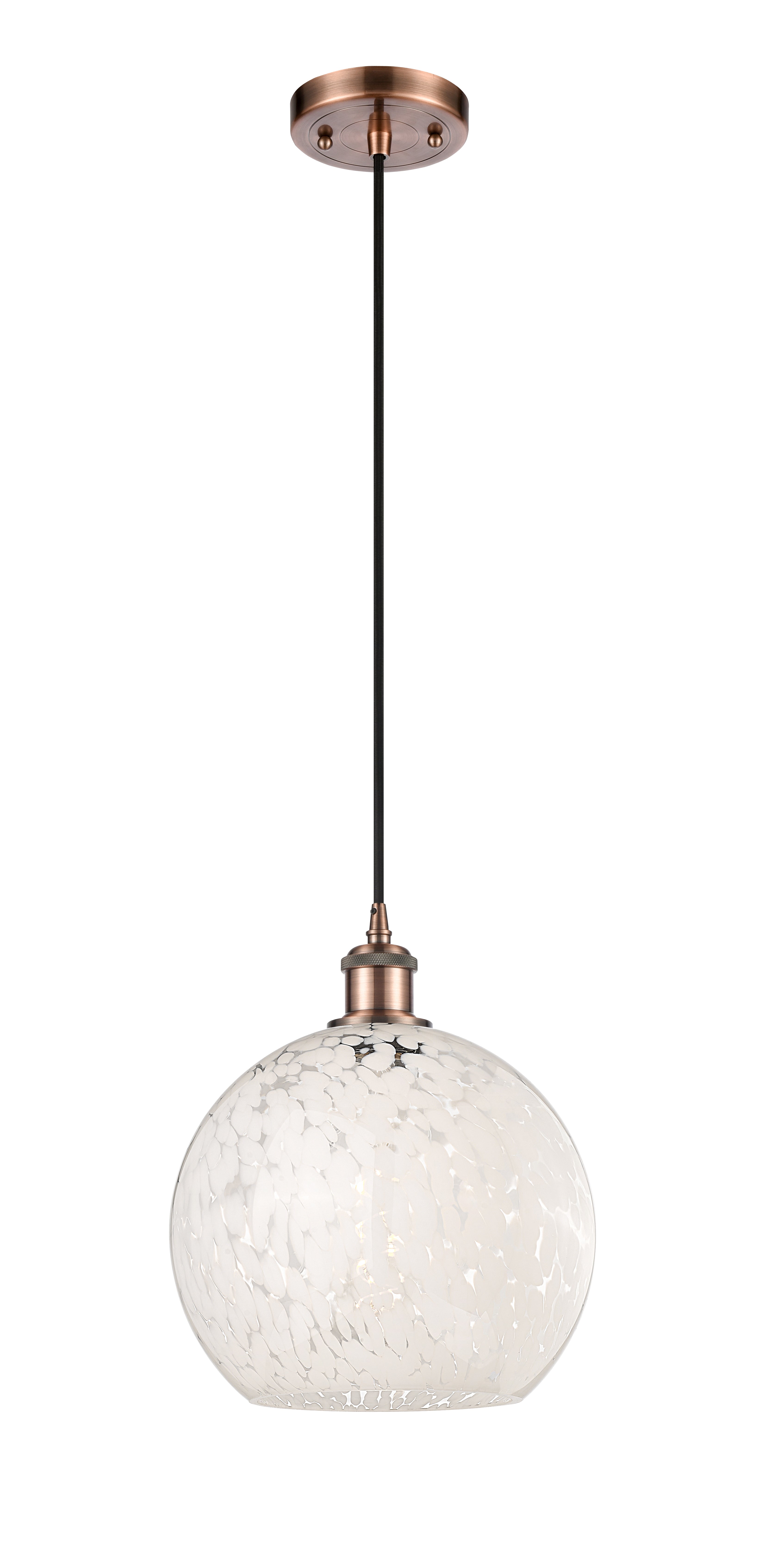 Ballston Mini Pendant 10 Inch Brass