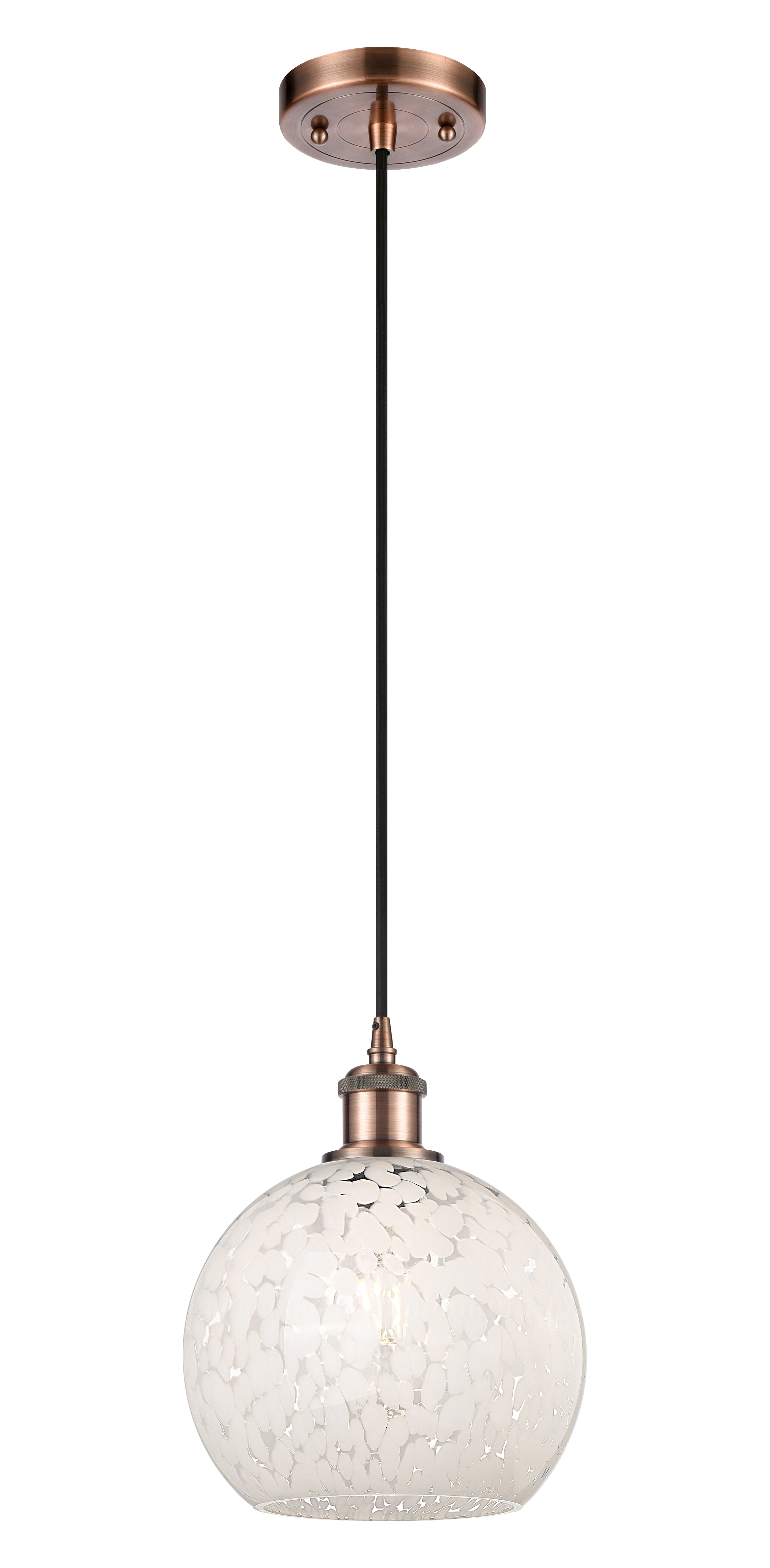 Ballston Mini Pendant Antique Brass Finish