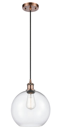 Ballston Mini Pendant Antique Brass Finish