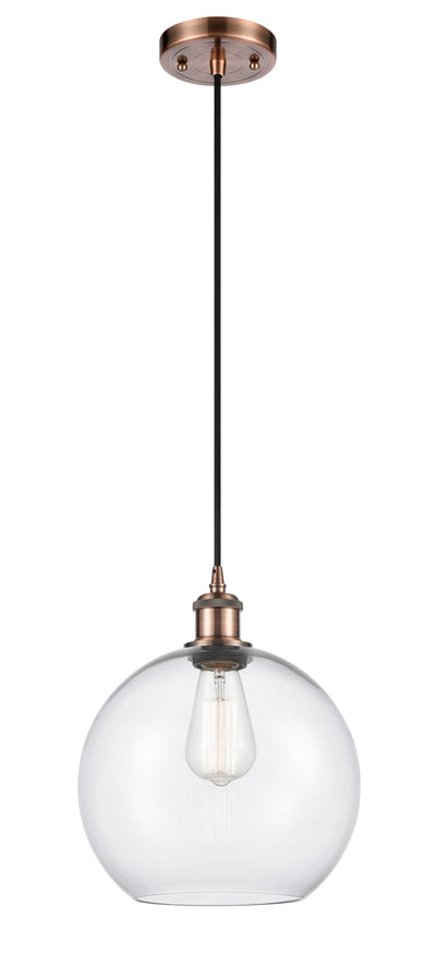 Ballston Mini Pendant Antique Brass Finish