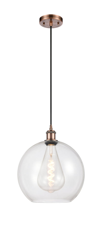 Ballston Mini Pendant Antique Brass