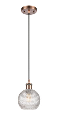 Ballston Mini Pendant Antique Brass Steel