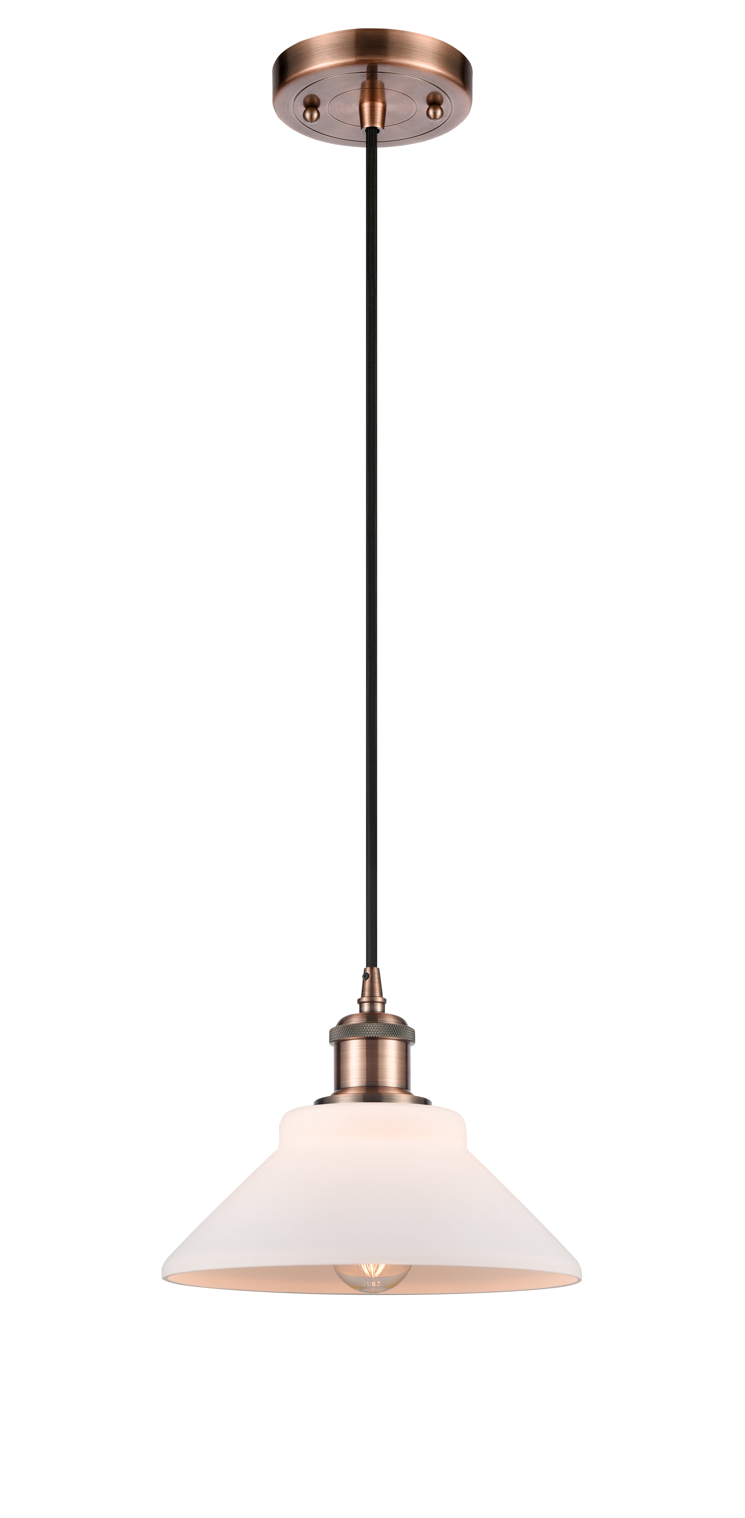 Ballston Mini Pendant Antique Brass
