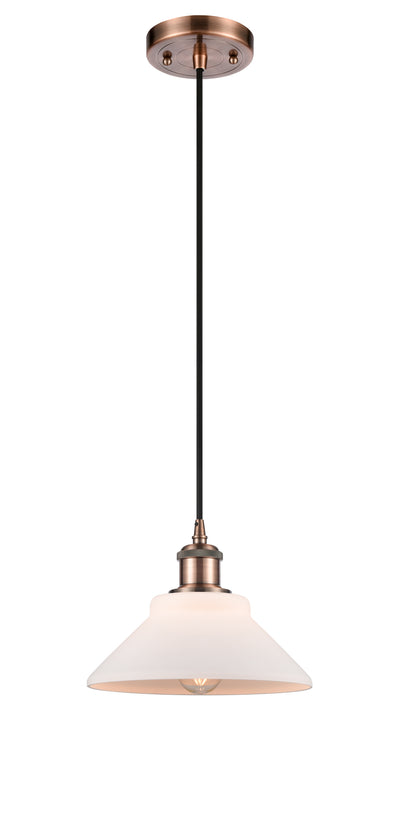 Ballston Mini Pendant Antique Brass