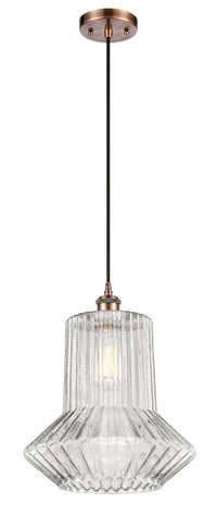 Ballston Mini Pendant Antique Brass Finish