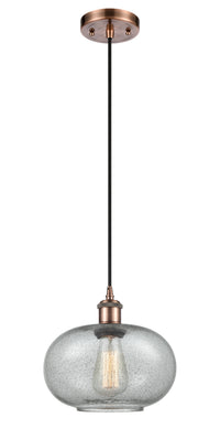 Ballston Mini Pendant Antique Brass Finish