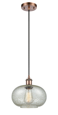 Ballston Mini Pendant Antique Brass Finish