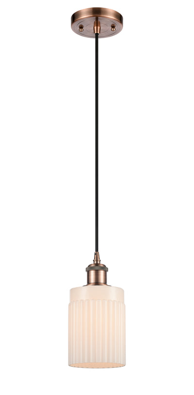Ballston Mini Pendant Antique Brass Finish