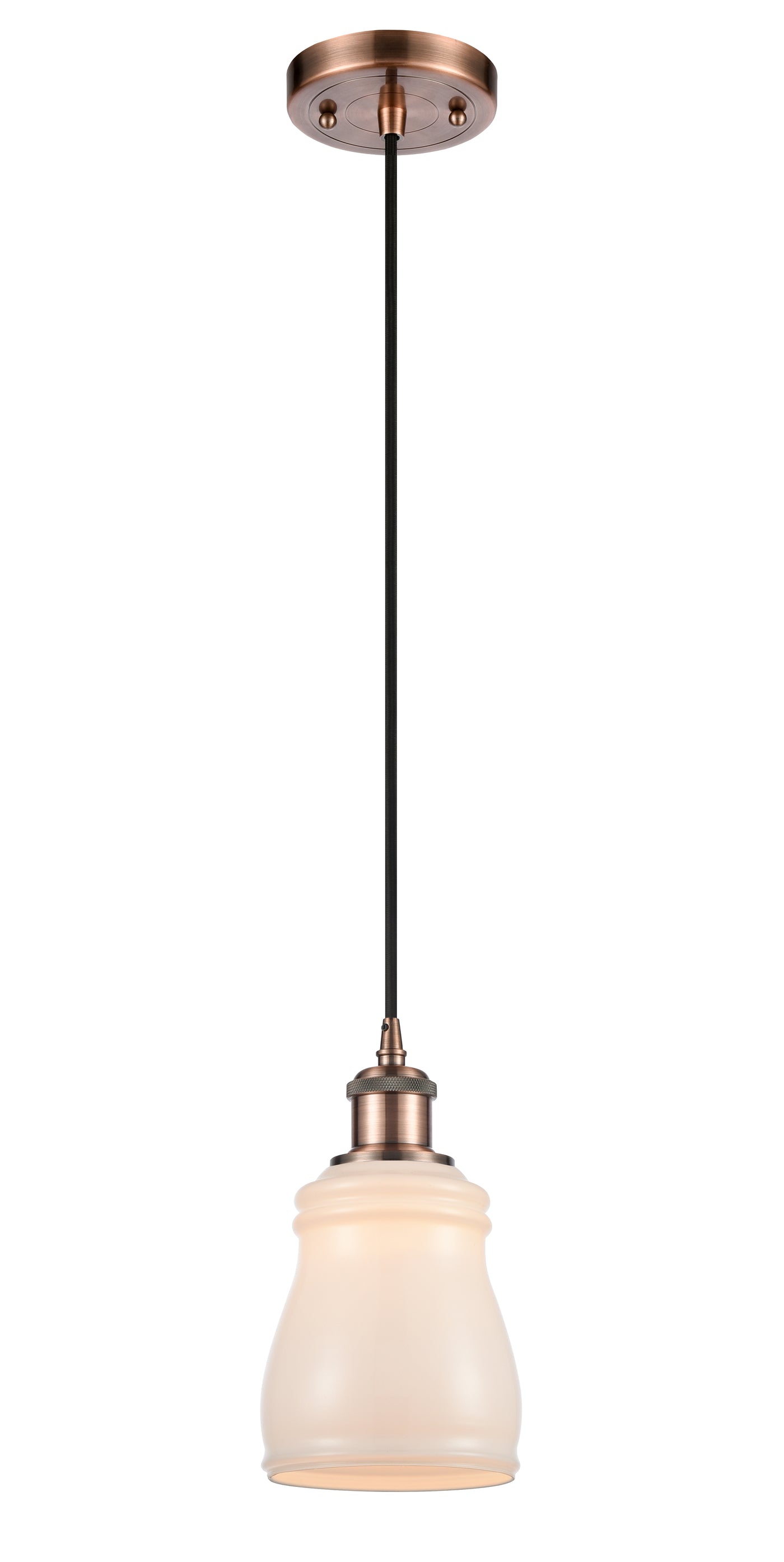 Ballston Mini Pendant Antique Brass Finish