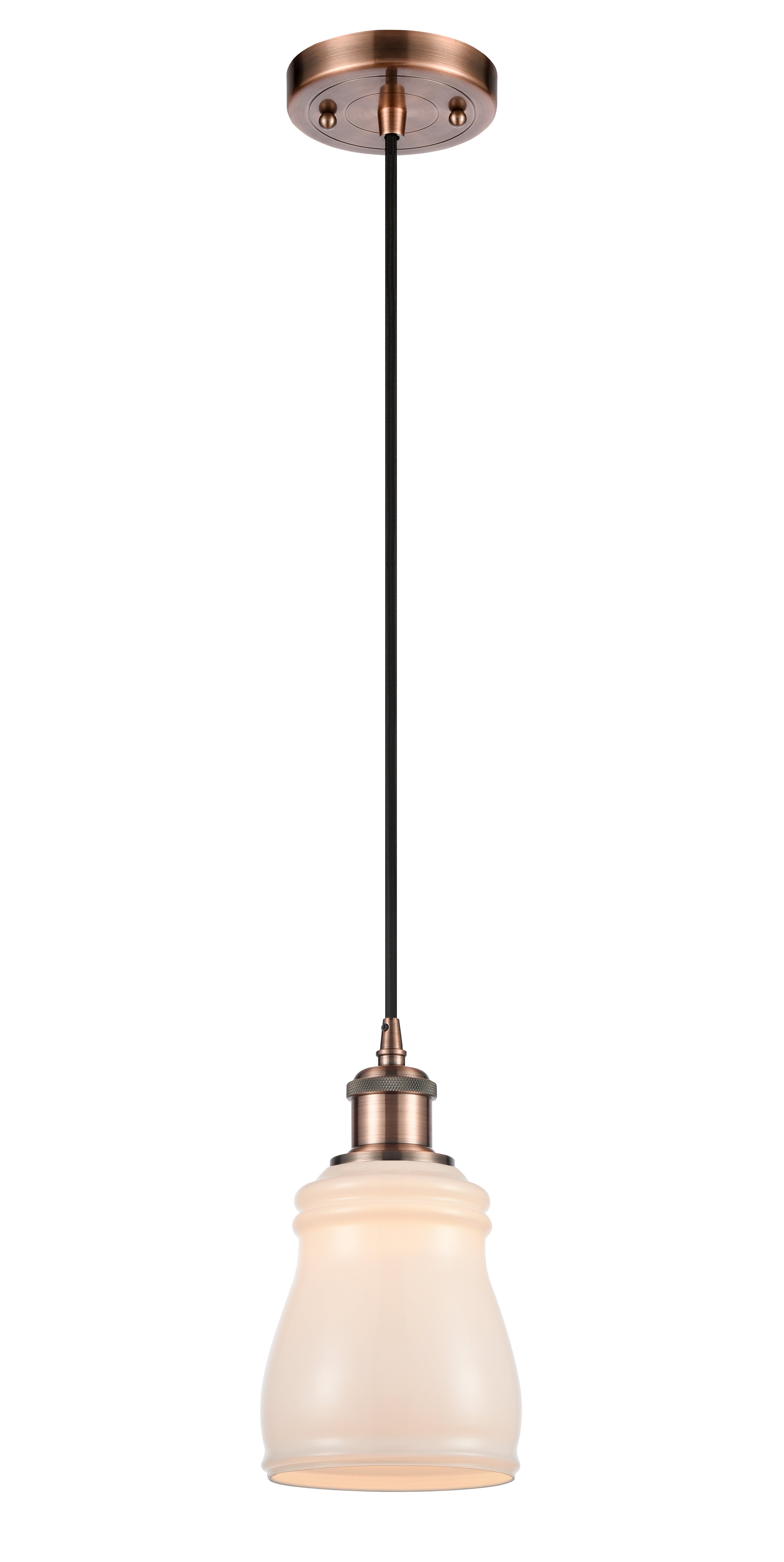 Ballston Mini Pendant Antique Brass Cast