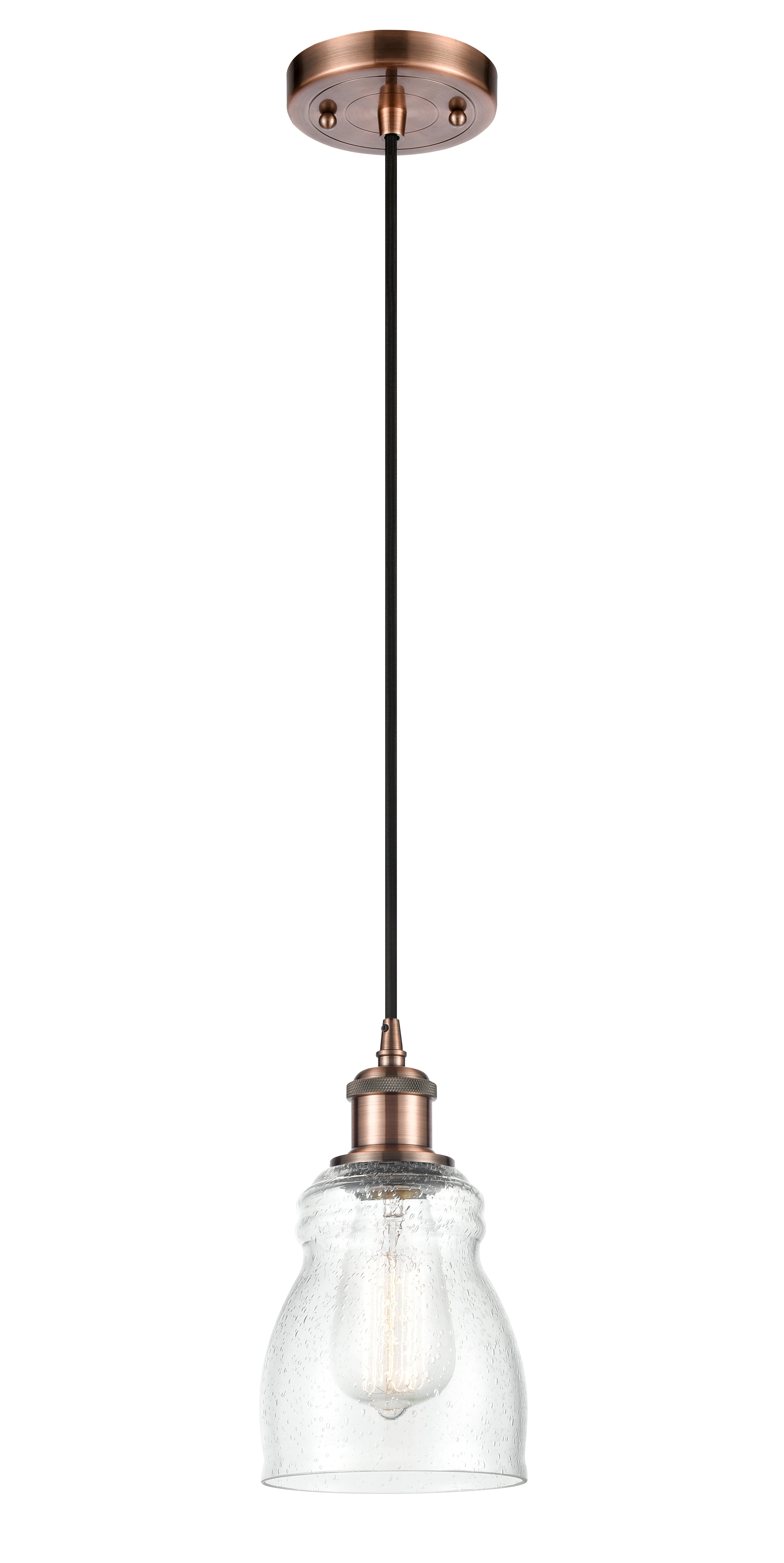 Ballston Mini Pendant Antique Brass Cast