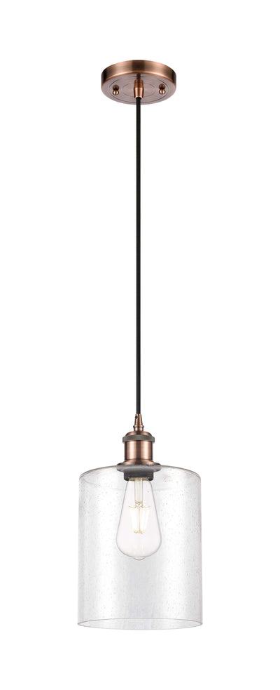Ballston Mini Pendant Antique Brass 11.25 Height
