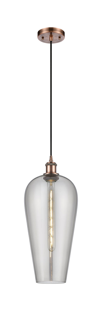 Ballston Mini Pendant Antique Brass Cast