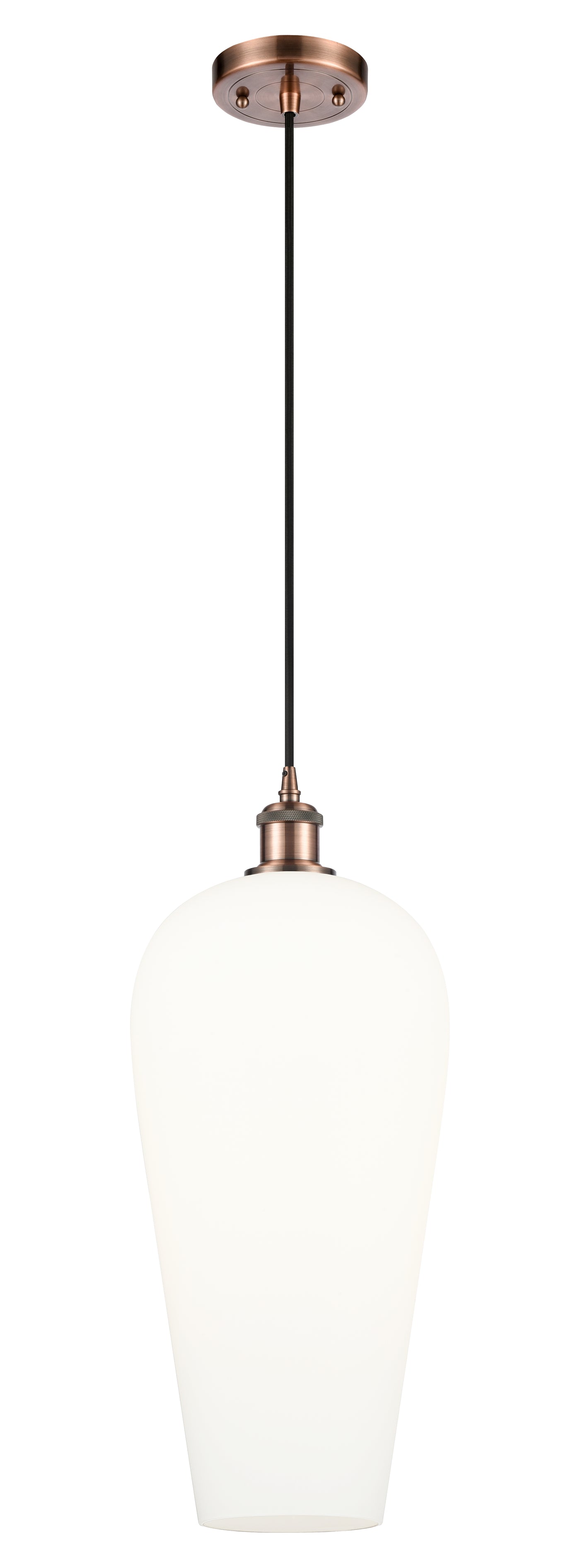 Ballston Mini Pendant Antique Brass Cast