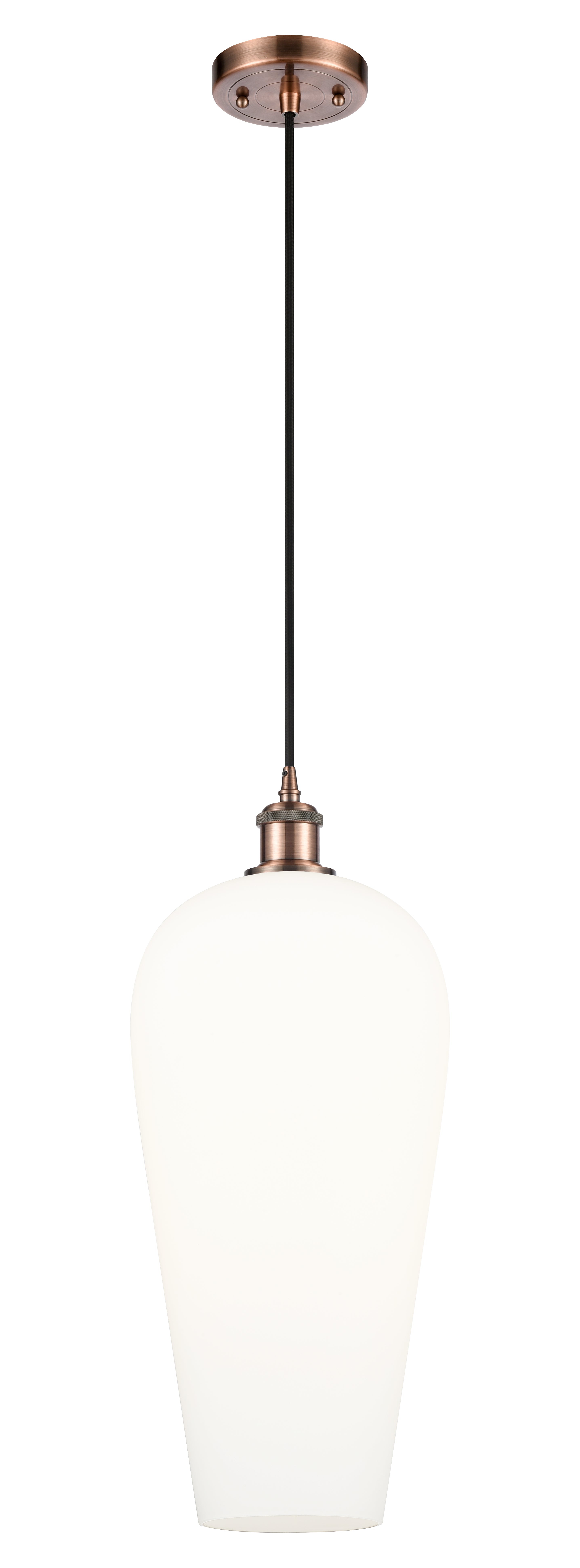 Ballston Mini Pendant Antique Brass Cast