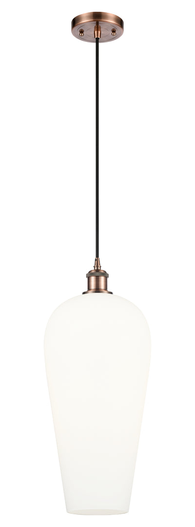 Ballston Mini Pendant Antique Brass Cast
