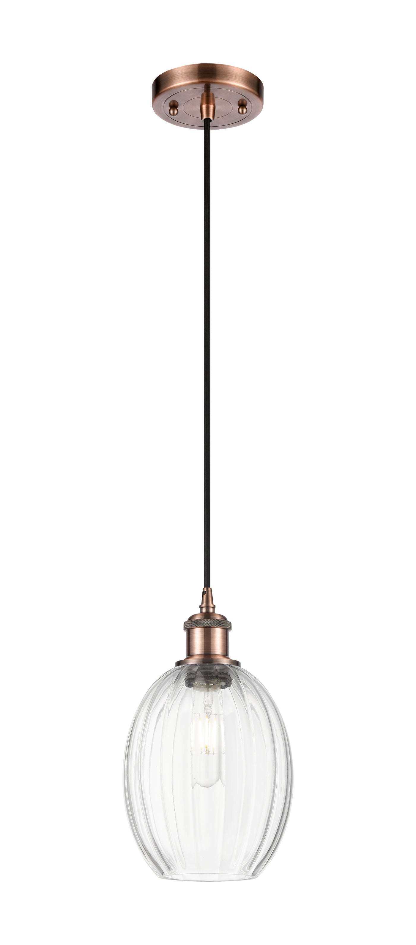 Ballston Mini Pendant Antique Brass Cast