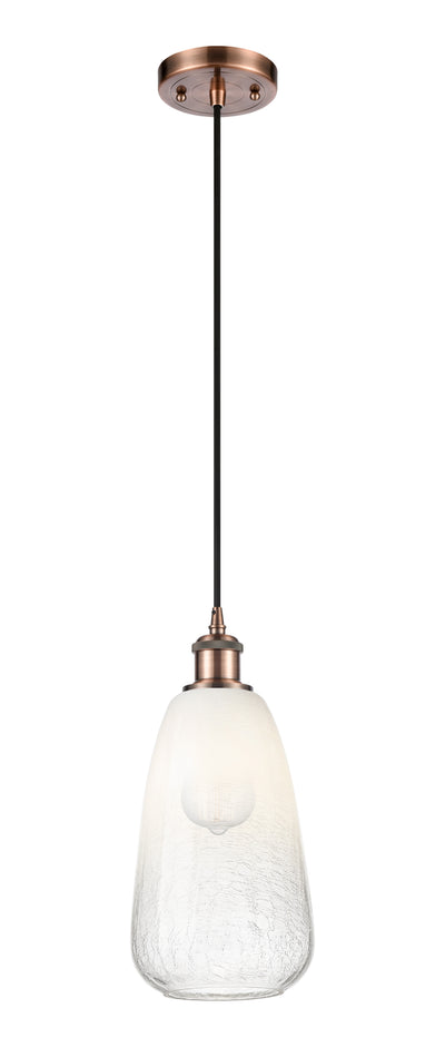 Ballston Mini Pendant Antique Brass 6 Inch