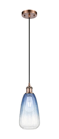 Ballston Mini Pendant Antique Brass 6 Inch