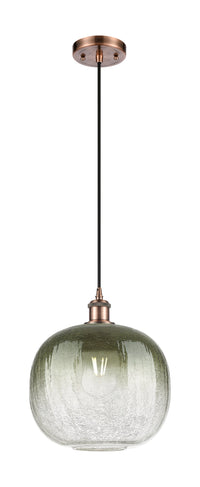 Ballston Mini Pendant Antique Brass Finish