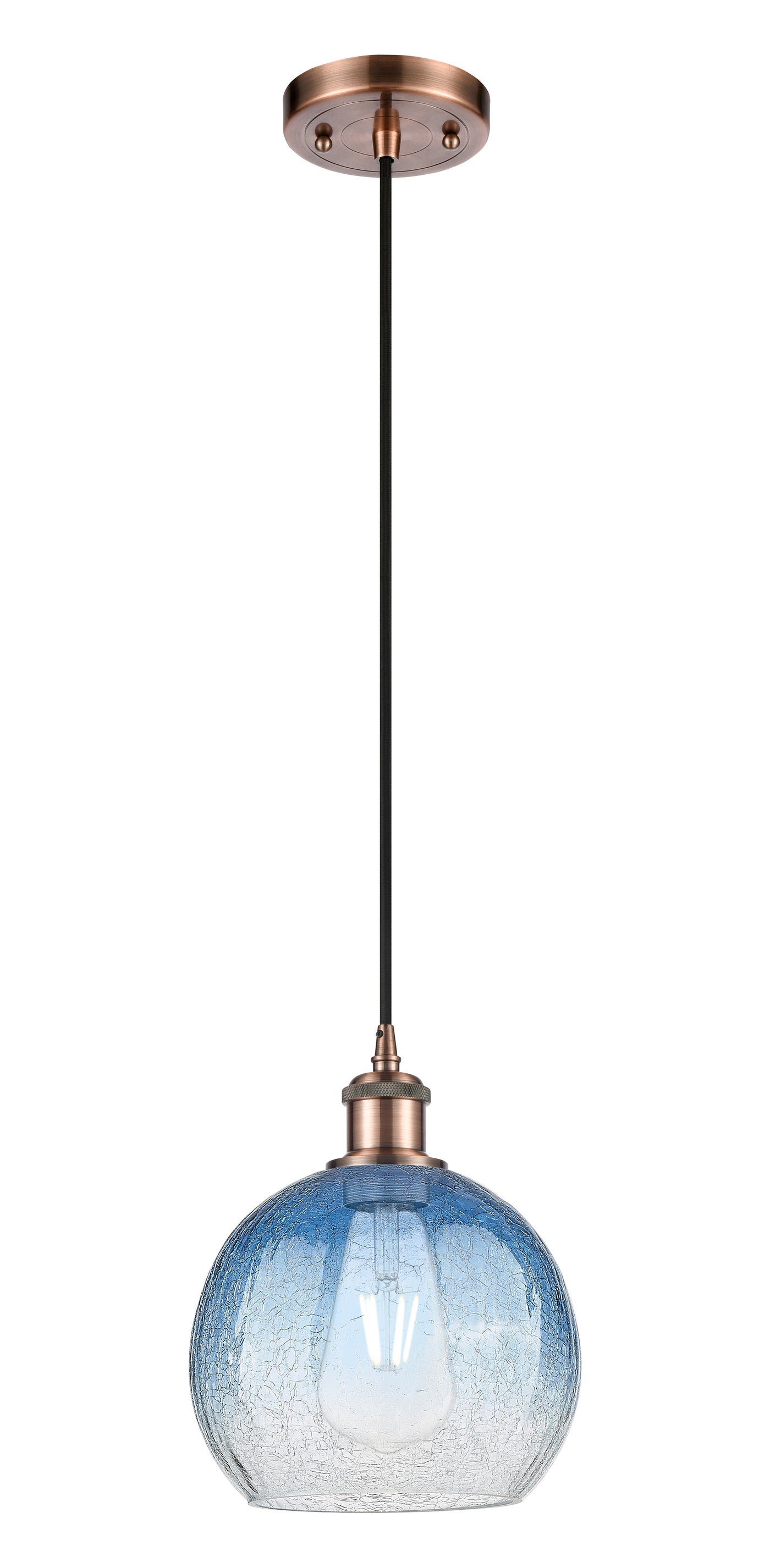 Ballston Mini Pendant Antique Brass