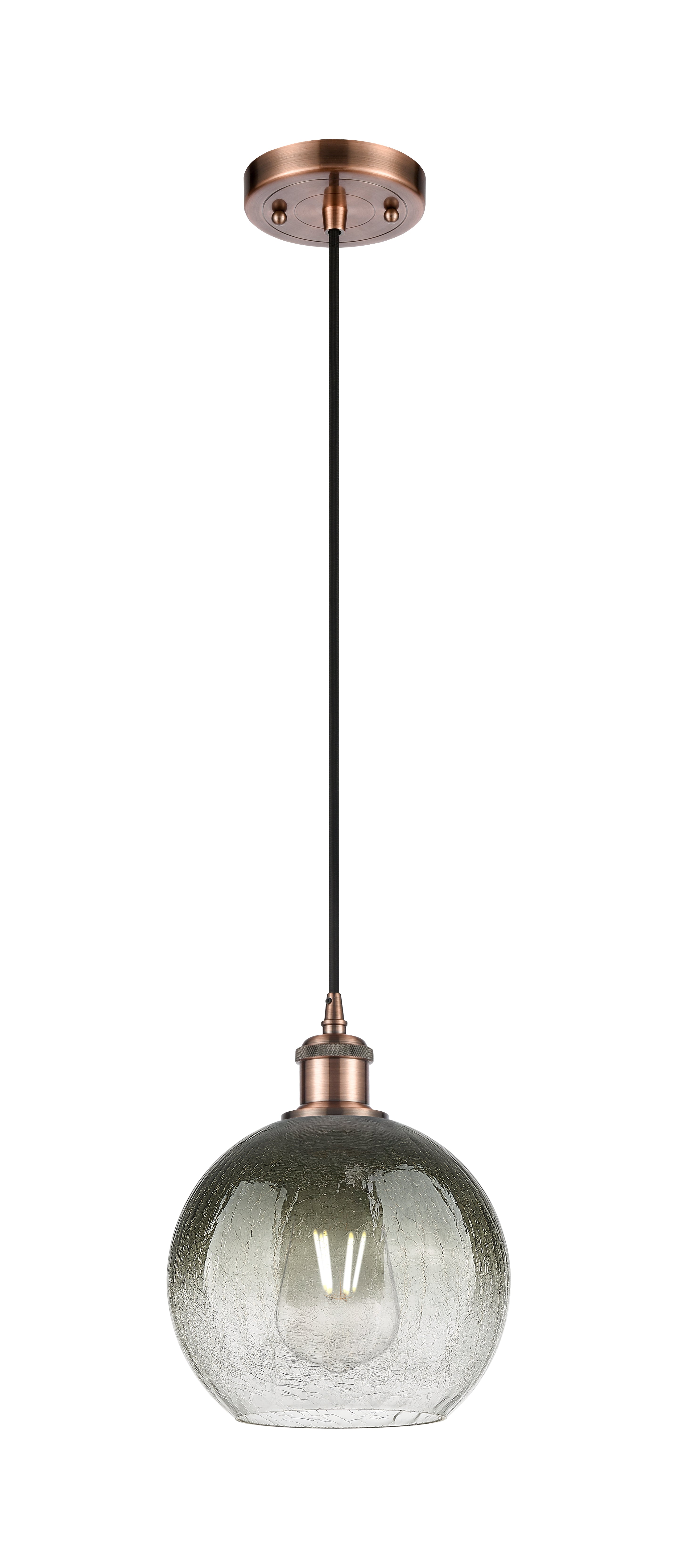 Ballston Mini Pendant Antique Brass