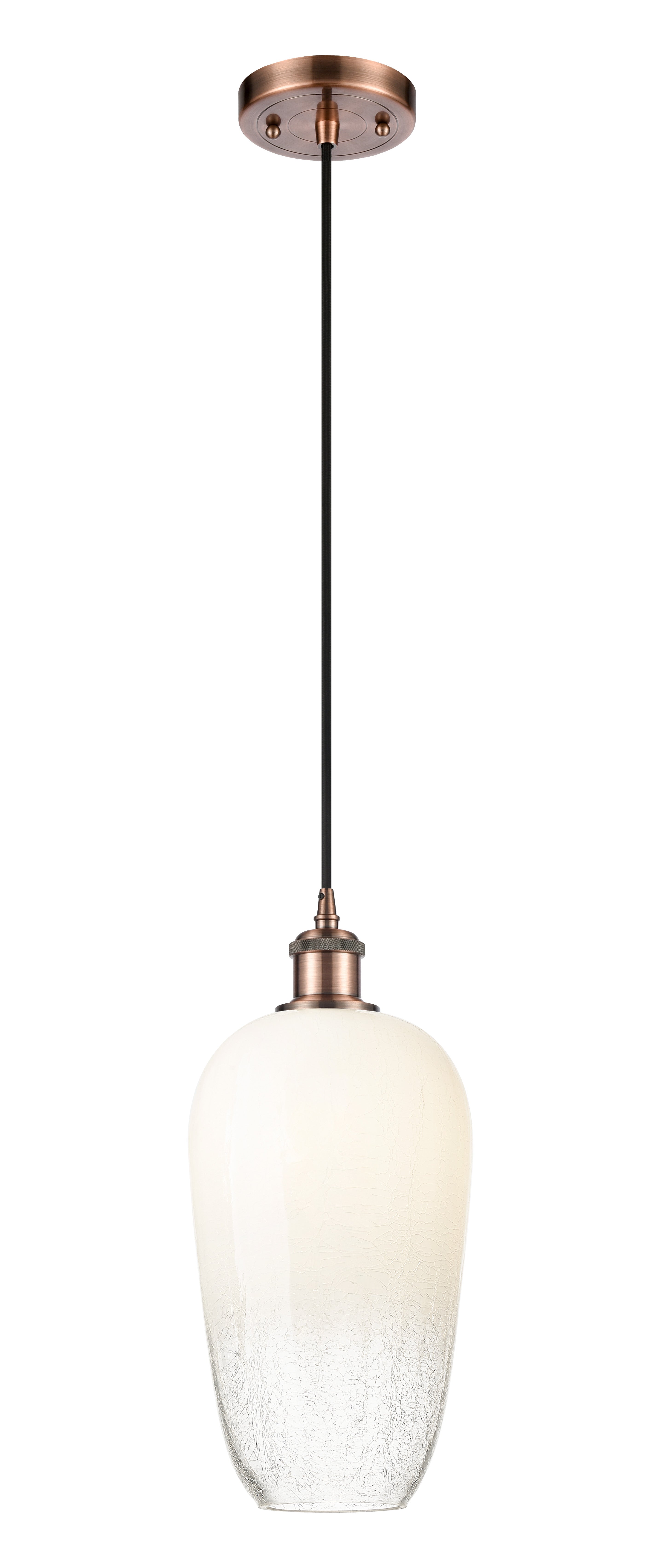 Ballston Mini Pendant Antique Brass 7 Inch