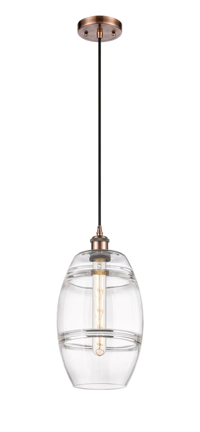Ballston Mini Pendant Antique Brass Finish