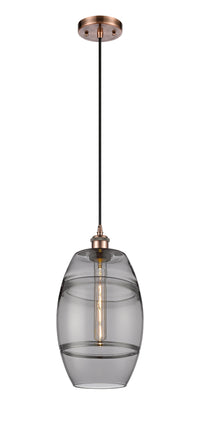 Ballston Mini Pendant Antique Brass Finish