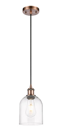 Ballston Mini Pendant Antique Brass Finish