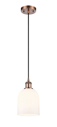 Ballston Mini Pendant Antique Brass Finish