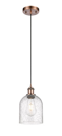 Ballston Mini Pendant Antique Brass Finish
