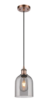 Ballston Mini Pendant Antique Brass Finish