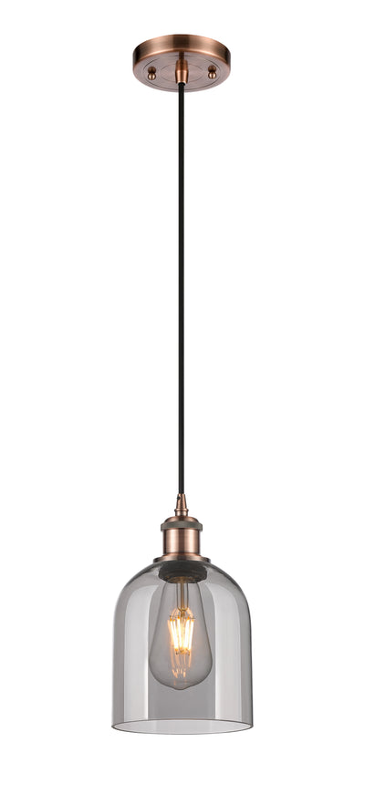 Ballston Mini Pendant Antique Brass Finish