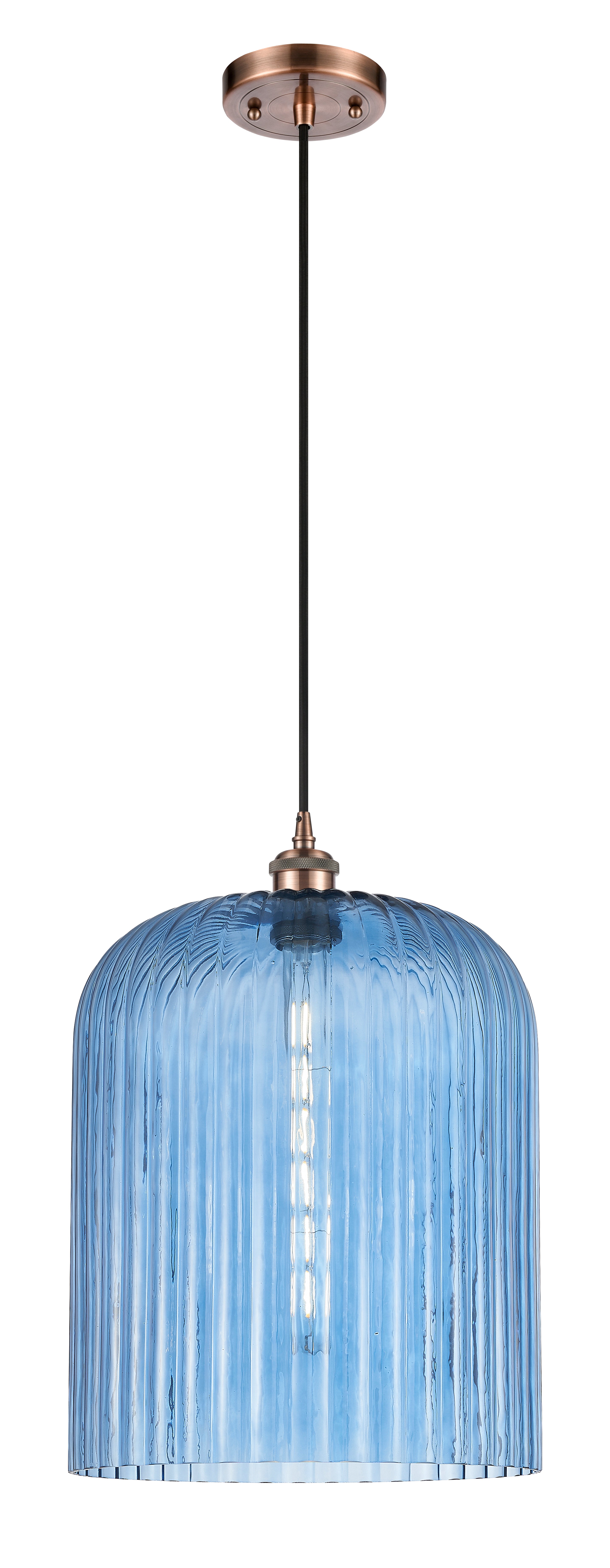 Ballston Mini Pendant Antique Brass Finish