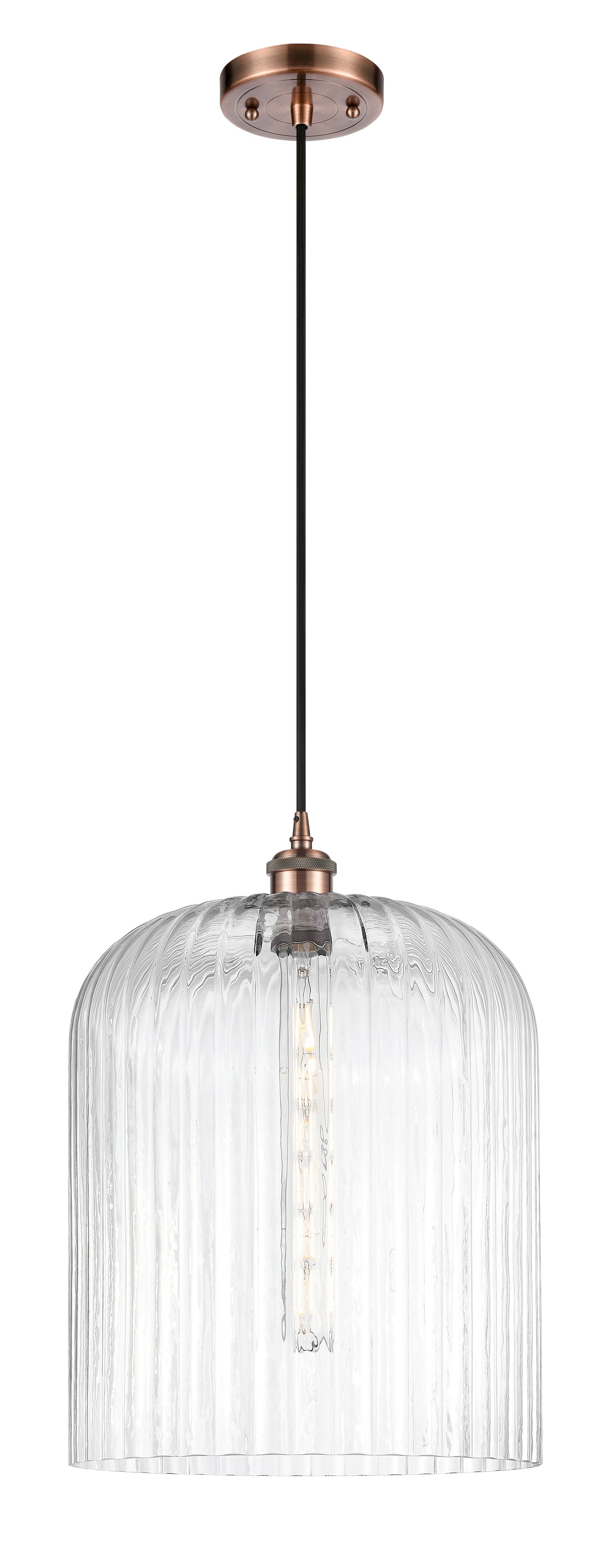 Ballston Mini Pendant Antique Brass Finish