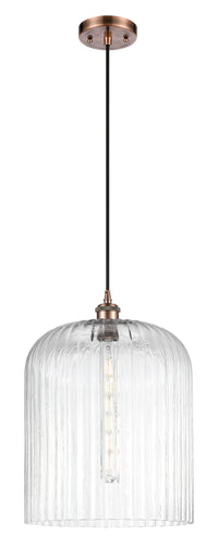 Ballston Mini Pendant Antique Brass Finish