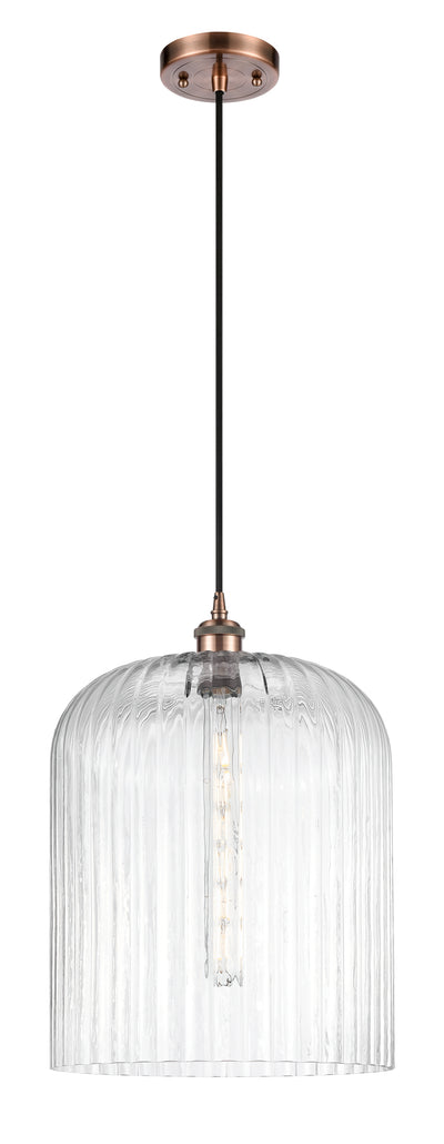 Ballston Mini Pendant Antique Brass Finish
