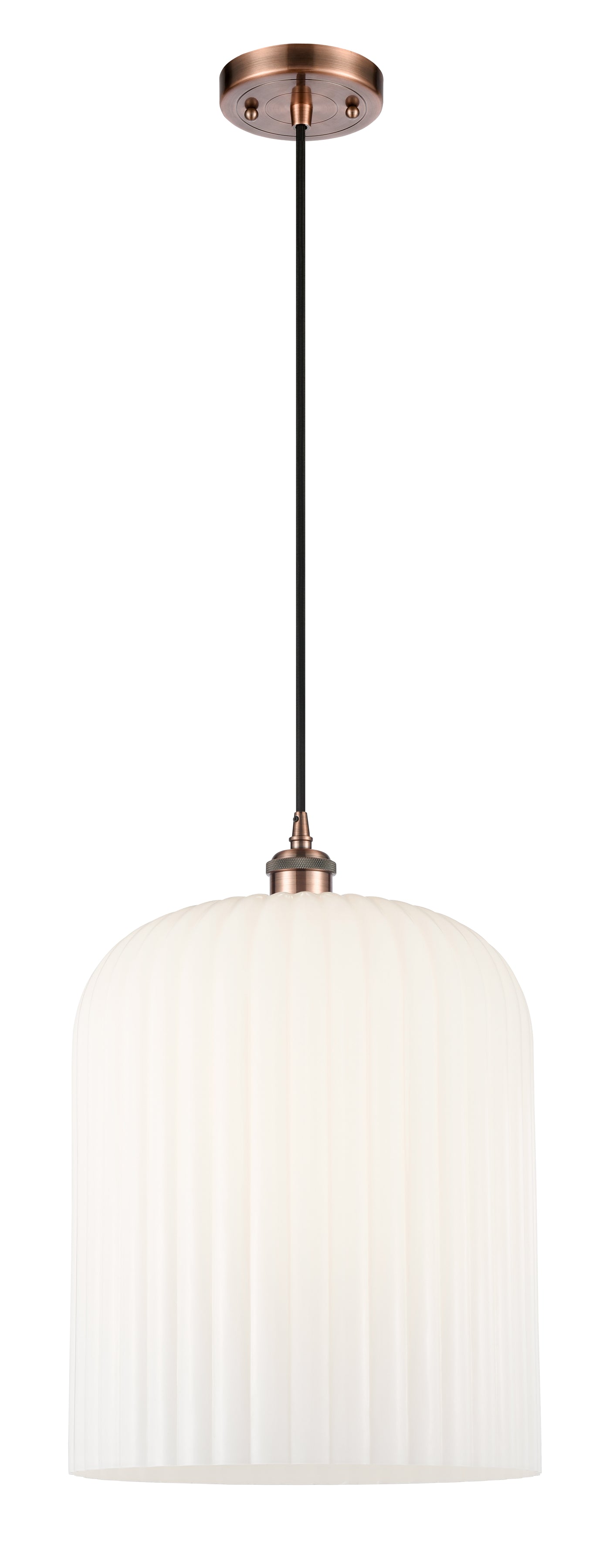 Ballston Mini Pendant Antique Brass Finish