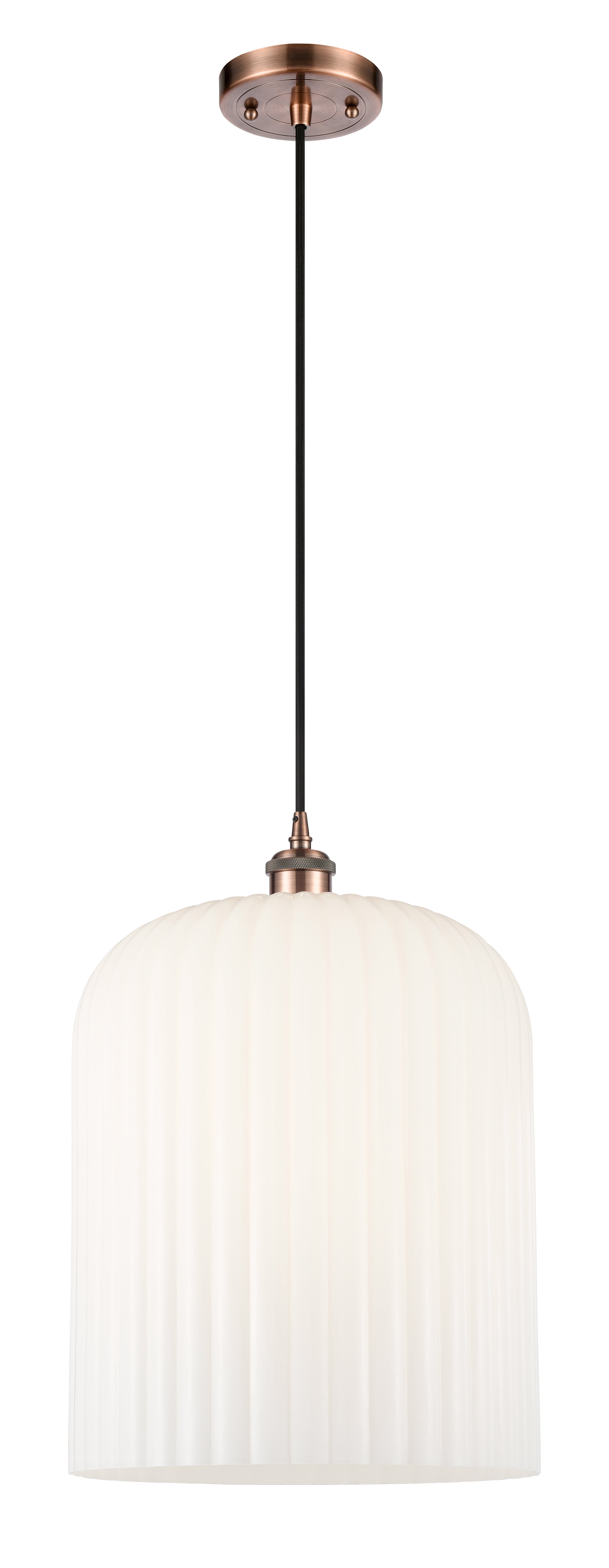 Ballston Mini Pendant Antique Brass Finish