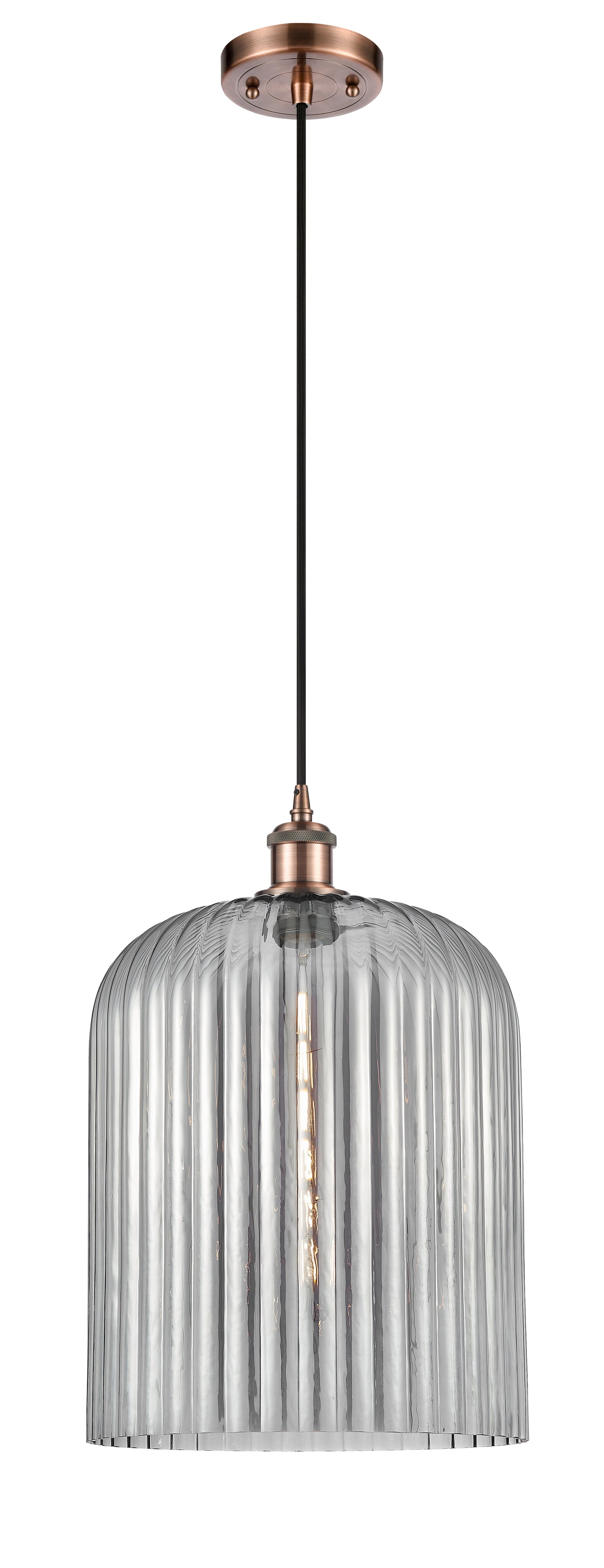 Ballston Mini Pendant Antique Brass Finish