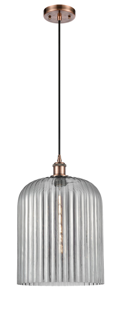 Ballston Mini Pendant Antique Brass Finish