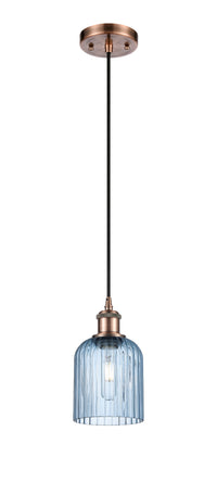 Ballston Mini Pendant Antique Brass Finish